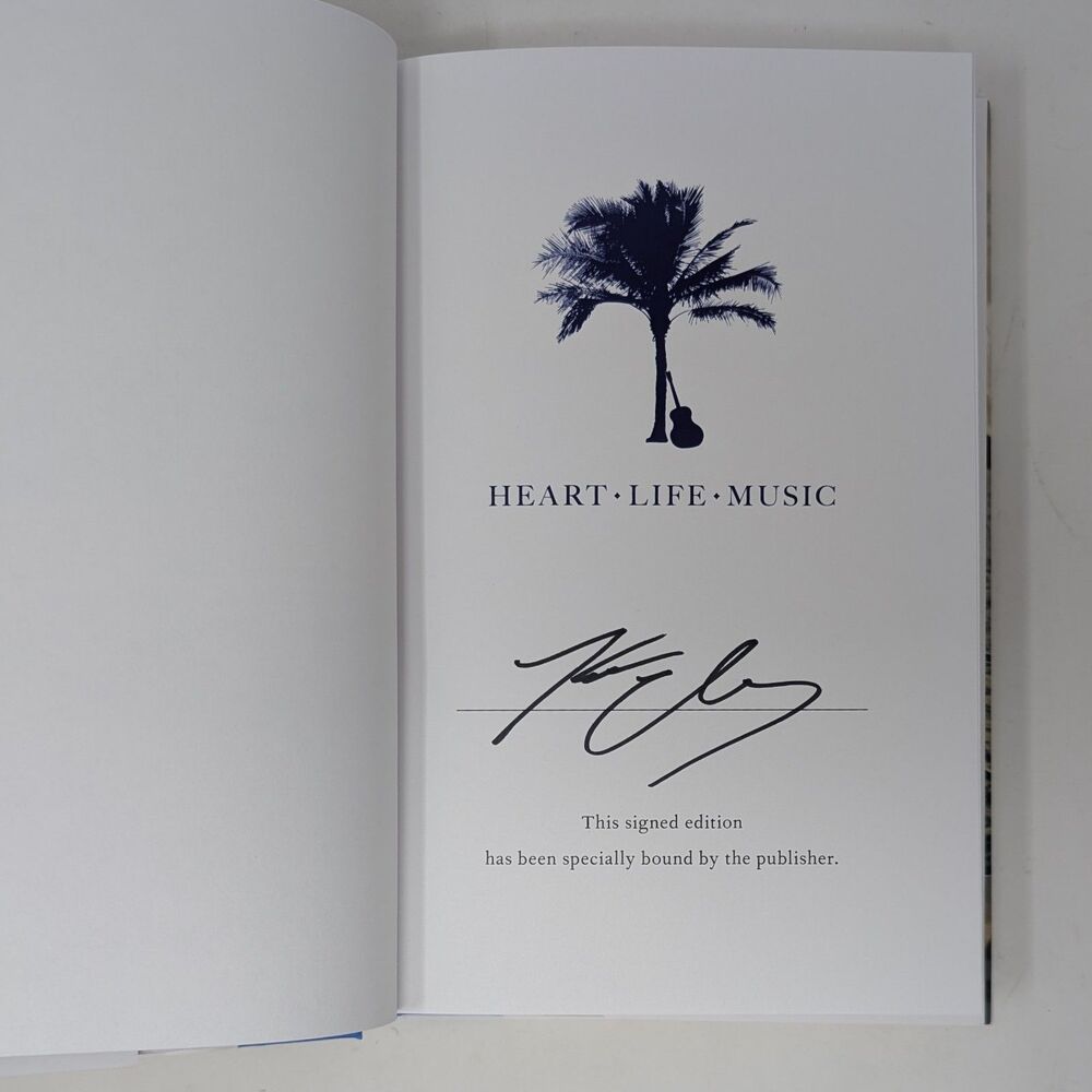 SIGNED Kenny Chesney Book - Heart Life Music (1st/1st HC, 2025, HOF) Autographed - Picture 4 of 10